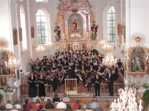 Jubiläumskonzert in Vierkirchen 2003